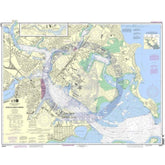 NOAA Nautical Chart 13272: Boston Inner Harbor